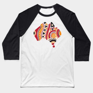 Awesome Aboriginal Art Baseball T-Shirt